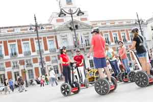 Tour de segway à Madrid