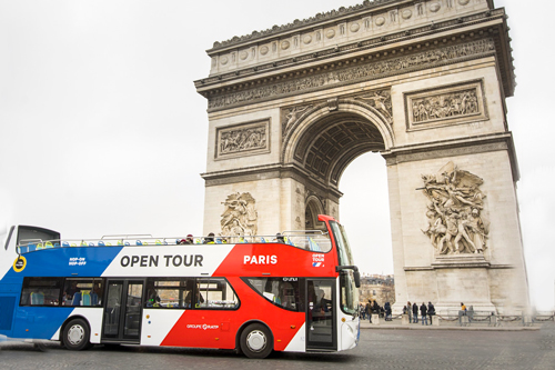Tickets for Sightseeing Bus in Paris