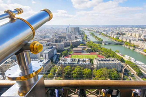 vista panorámica Torre Eiffel